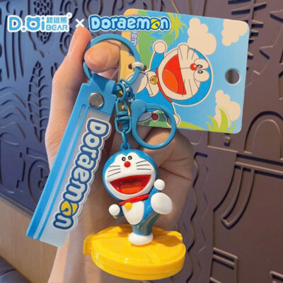 Móc Khóa Doraemon Đá 1 Chân
