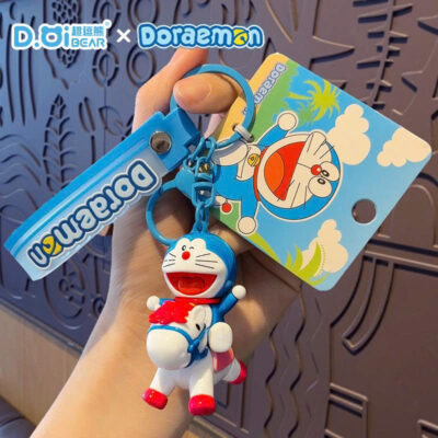 Móc Khóa Doraemon Cưỡi Ngựa