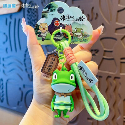 Móc Khóa Đường Tăng Cóc Xanh - Tiểu Yêu Quái Núi Lãng Lãng