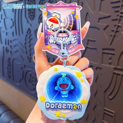Móc Khóa Doraemon Xuyên Lỗ Thời Không - Có Đèn
