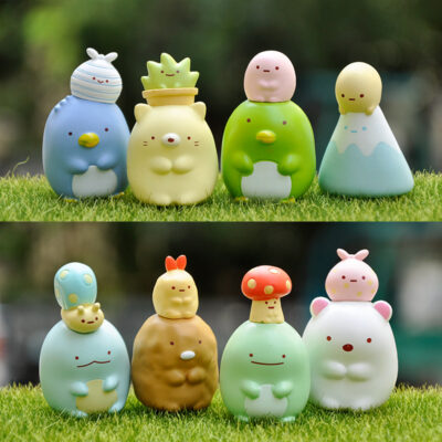 Mô hình figure set: MH001 Thú Ú Nu Bộ 8 Con