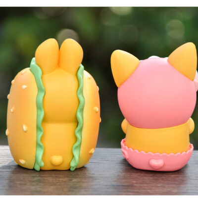 Mô hình figure set: MH001 Chó Vàng Thích Hóa Trang Bộ 6 Con - Ảnh 6