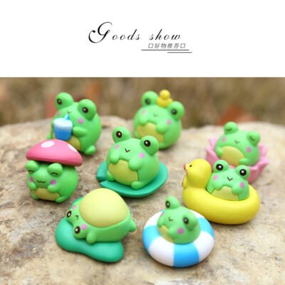 Mô hình figure set: MH001 Ếch Ộp Ham Chơi Bộ 8 Con - Ảnh 7
