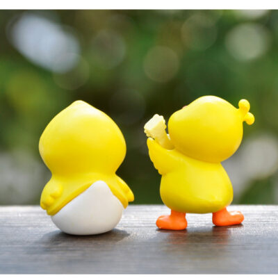 Mô hình figure set: MH001 Vịt Con Đi Chơi Bộ 6 Con - Ảnh 6