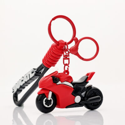Móc Khóa MH002 Xe Mô Tô Đỏ Đen