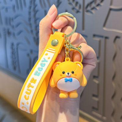 Móc Khóa MH002 Gấu Vàng Cute Eggy