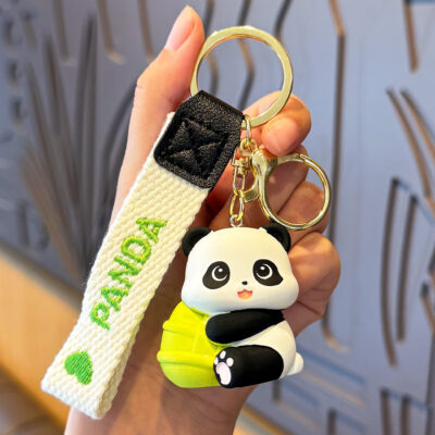 Móc Khóa MH002 Gấu Trúc Ôm Măng