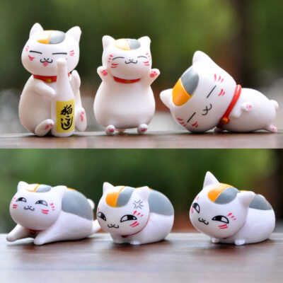 FIGS081 Mô hình figure set: Mèo Tam Thể Chiêu Tài Bộ 6 Con