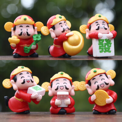 FIGS088 Mô hình figure set: Thần Tài Tới Bộ 6 Món
